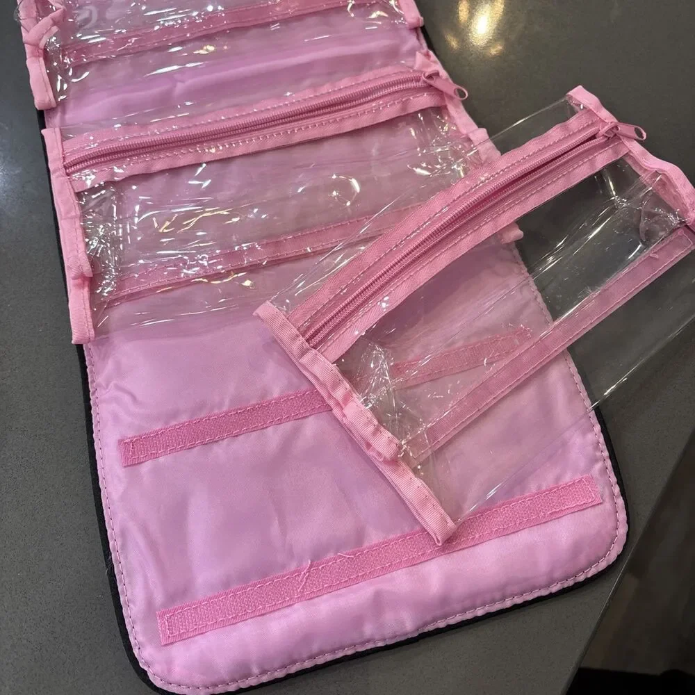 Mary Kay Toiletry Hanging Bag Women Travel Makeup With 4 Detachable Pockets VG